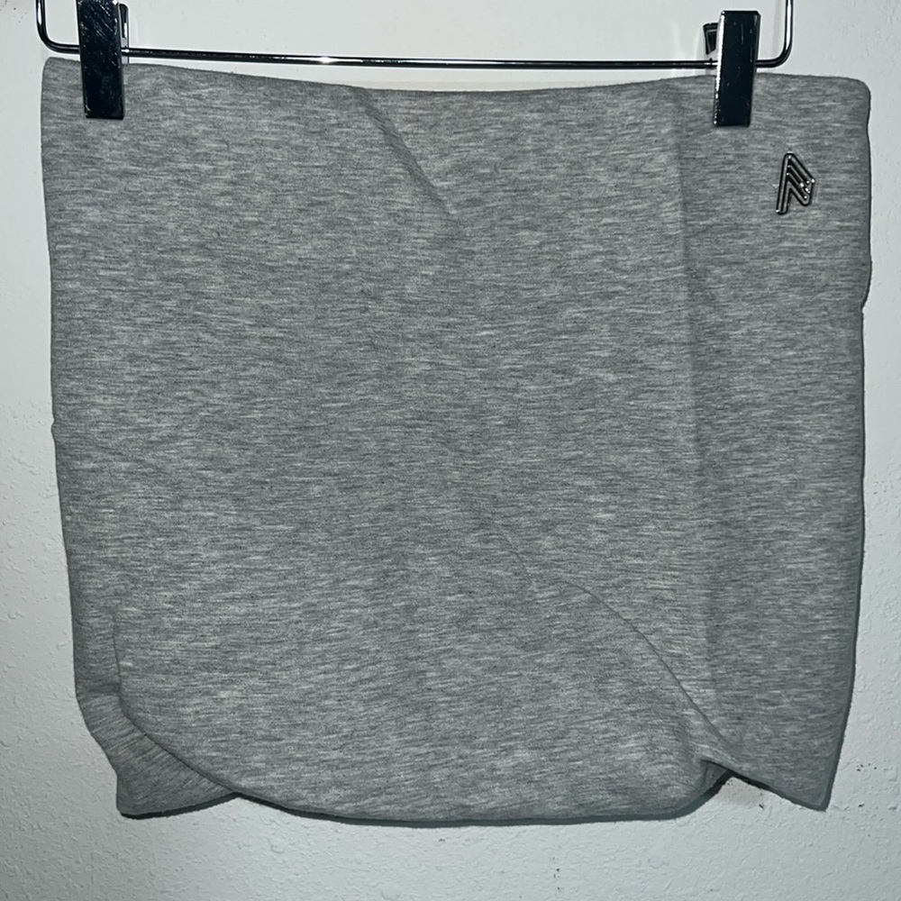 The attico gray skirt